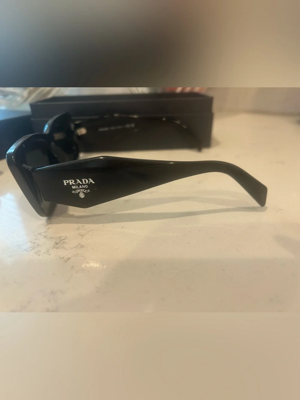 Prada Black VR/AR Controller-Style Glasses